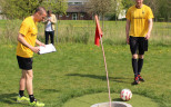 Fußballgolf am Indemann