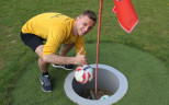 Fußballgolf am Indemann