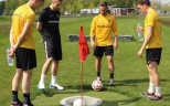 Fußballgolf am Indemann