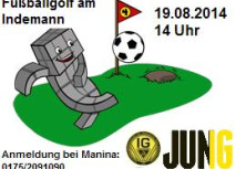 Mit der Jungen IG zum Fußballgolf