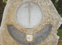 Kranzniederlegung am Gedenkstein