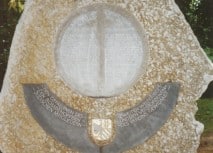Kranzniederlegung am Gedenkstein