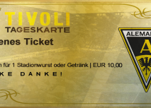 &quot;Goldenes Ticket&quot; im Verkauf