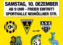 Internationales Jugend-Hallenturnier am Samstag