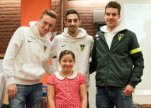 Garcia, Graudenz &amp; Mohr besuchen Partnerschule