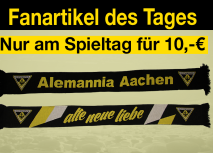 Fanartikel des Tages: Schal „Alte Neue Liebe“