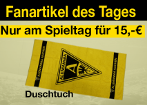 Fanartikel des Tages: Duschtuch