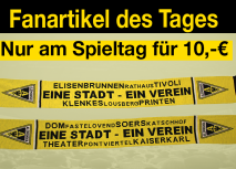 Fanartikel des Tages: Schal „Eine Stadt – Ein Verein“