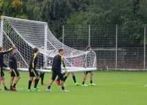 Alemannia vor dem Auswärtsspiel in Wegberg