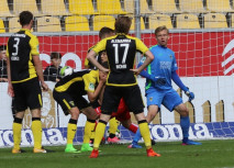 Entsetzen in der Schlussminute