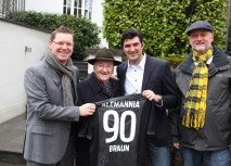 DFB-Ehrenpräsident Egidius Braun wird 90