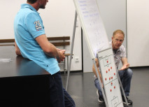 Taktikschulung für Stammspieler