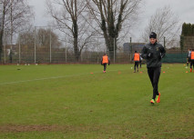 Mohr im Aufbautraining