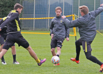 Dowidat trainiert wieder mit dem Team