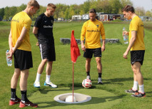Fußballgolf am Indemann
