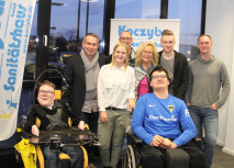 Neujahrsfeier für Fans mit Handicap