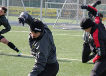 Trainingswoche bei Minusgraden