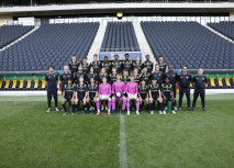 Benefizspiel gegen die U16 von Dynamo Kiew