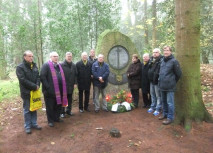 Kranzniederlegung des Förderkreises