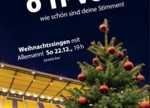 &quot;O Tivoli&quot; - Weihnachtssingen am 22.12.