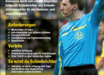 Schiedsrichter und Schiri-Anwärter gesucht