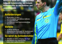 Schiedsrichter gesucht!