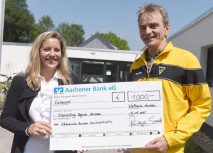 Tivoli-Lauf: Spende an die Hospizstiftung