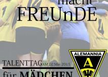 Talenttag für Mädchen am 2. Mai