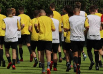 Trainingsauftakt am Montag