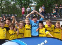 U12 gewinnt Vorausscheidung im Danone Cup