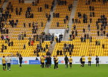 Spiel gegen Schalke 04 U23 vor 500 Zuschauern