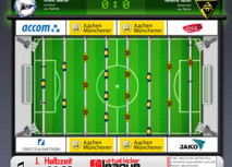 Arminia gegen Alemannia am virtuellen Kickertisch