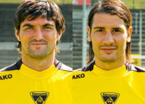 Verletzungspech: Alex Klitzpera und Cristian Fiel jeweils mit Faserriss