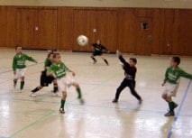 Hallenfussballturnier in der Neuköllner Strasse