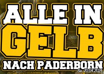 Alle in Gelb nach Paderborn