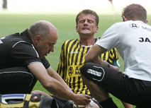 „Heini“ hängt die Schuhe an den Nagel