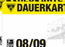Dauerkartenverkauf 2008/2009: Nur noch 1.500 Tickets erhältlich
