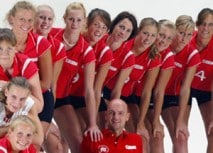 Letztes Volleyball Heimspiel der &quot;Ladies in Black&quot; gegen Potsdam