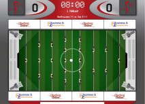 Virtual Kicker League: Neue Saison mit neuem Kickertisch