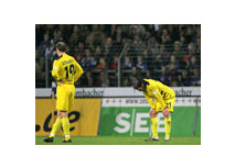 Alemannia mit schwarzem Tag in Bielefeld