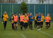 Vier im dosierten Training