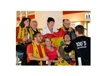 Der gelbe Rang im Hirsch Center