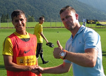 Alper Uludag hat die Nase vorn