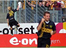 Alemannia gewinnt 2:1 in Unterhaching