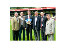 GAZPROM, Schalke und Alemannia Aachen setzen Zeichen gegen Gewalt