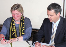 Alemannia und Stadt Aachen unterzeichnen Letter of Intent