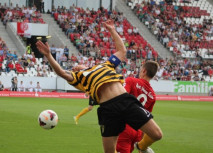 Mit breiter Brust und voller Motivation nach Essen