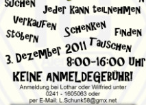 Fanbörse im Werner-Fuchs-Haus