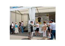 Infobox lockt CHIO-Besucher