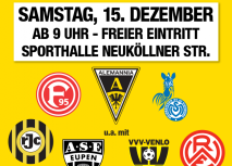 Alemannia lädt zum traditionellen Hallenturnier